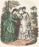 French fashion etchings